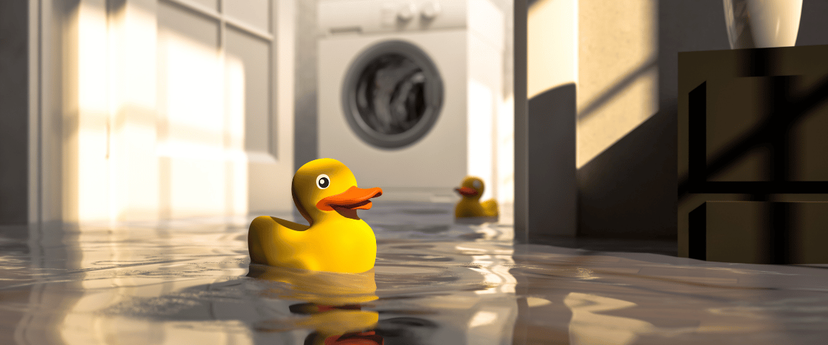 flooded basement duckie