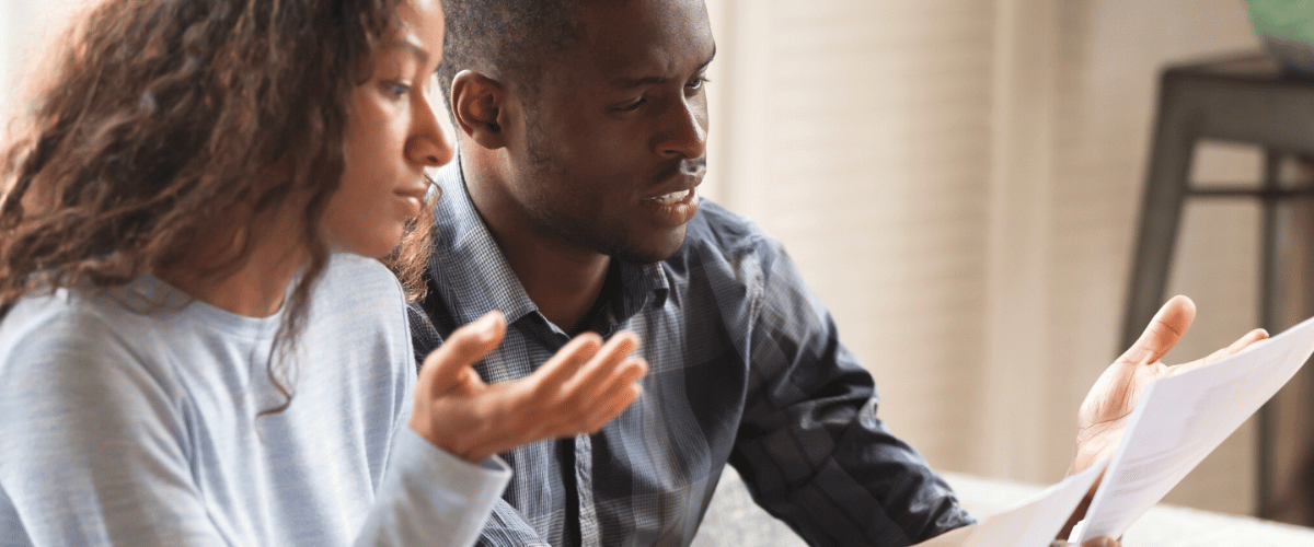 couple paperwork confused